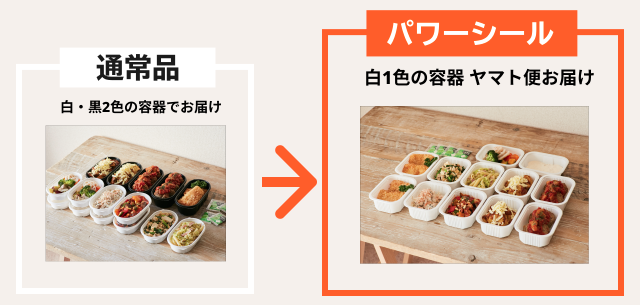 通常品とパワーシールの違い
