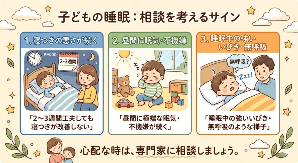 それでも寝ない日が続くなら、一人で抱え込まないで