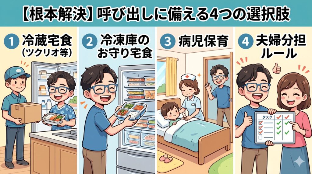 【根本解決】呼び出しに備える4つの選択肢
