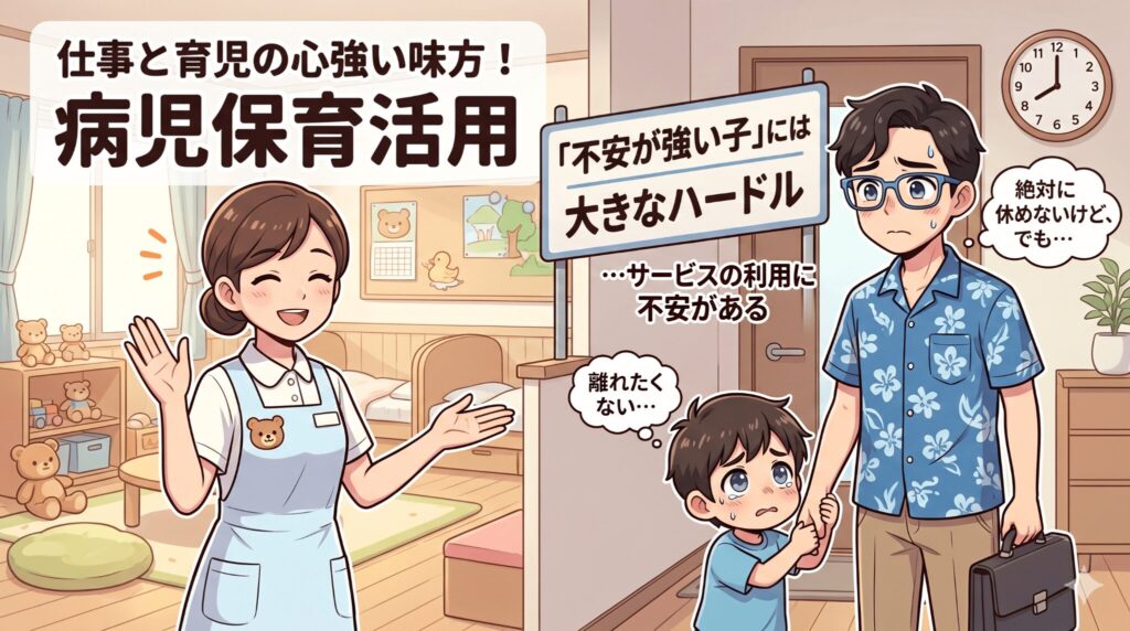 病児保育を否定しているわけではありません