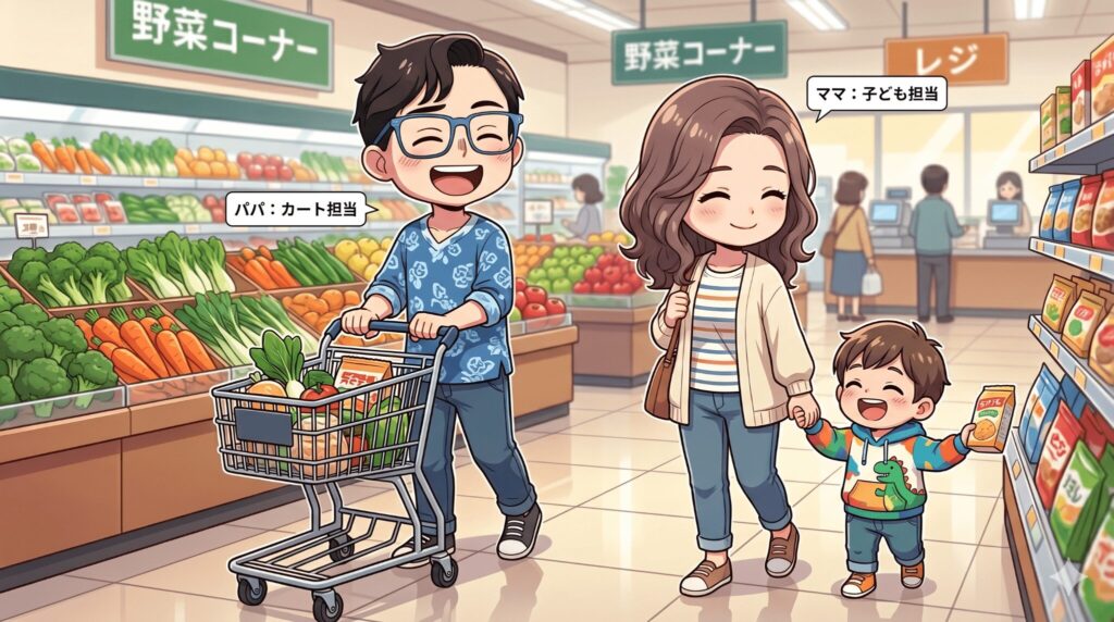 対処法⑤：夫婦体制で行く【効いたが現実的じゃない】