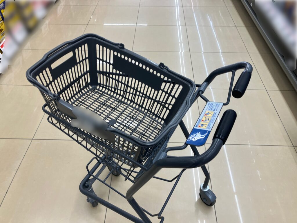 店内のカート