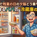 共働きで残業の日の夕飯どう乗り切る？毎日作るパパの“冷蔵庫の備え”