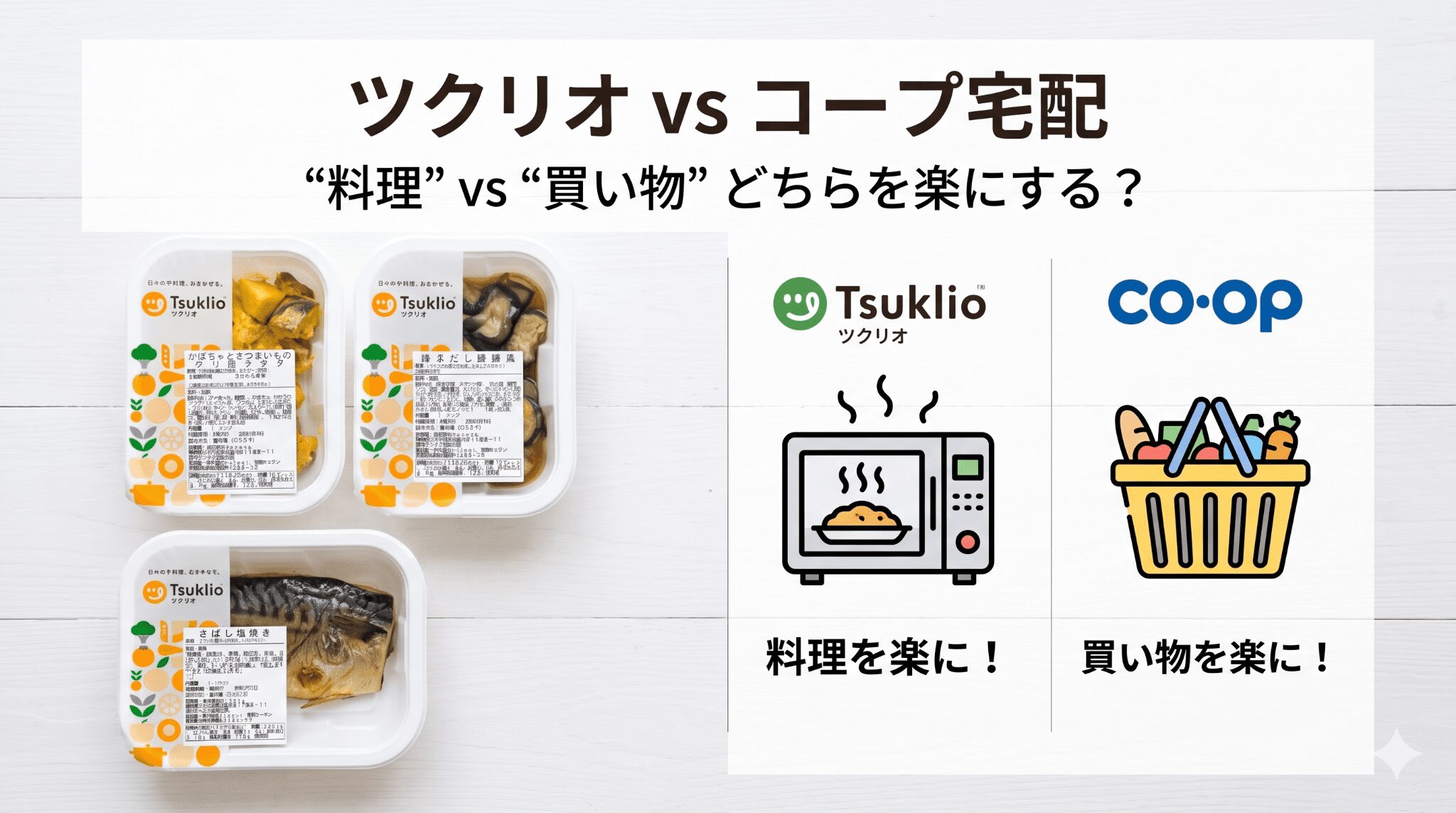 ツクリオvsコープ宅配のアイキャッチ画像